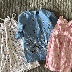 Old Navy Kids Dresses - Blue, Pink, White Floral